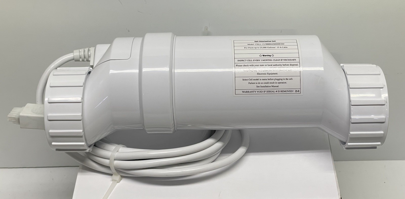 Cell-15 Salt Cell Replacement Up to 25,000 Gallons For Hayward *FOR PARTS AS IS*