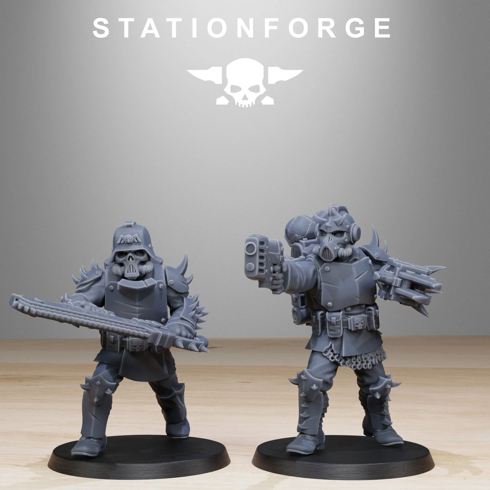 Corrupted Guard Builder Kit Wargame Proxy Miniatures StationForge