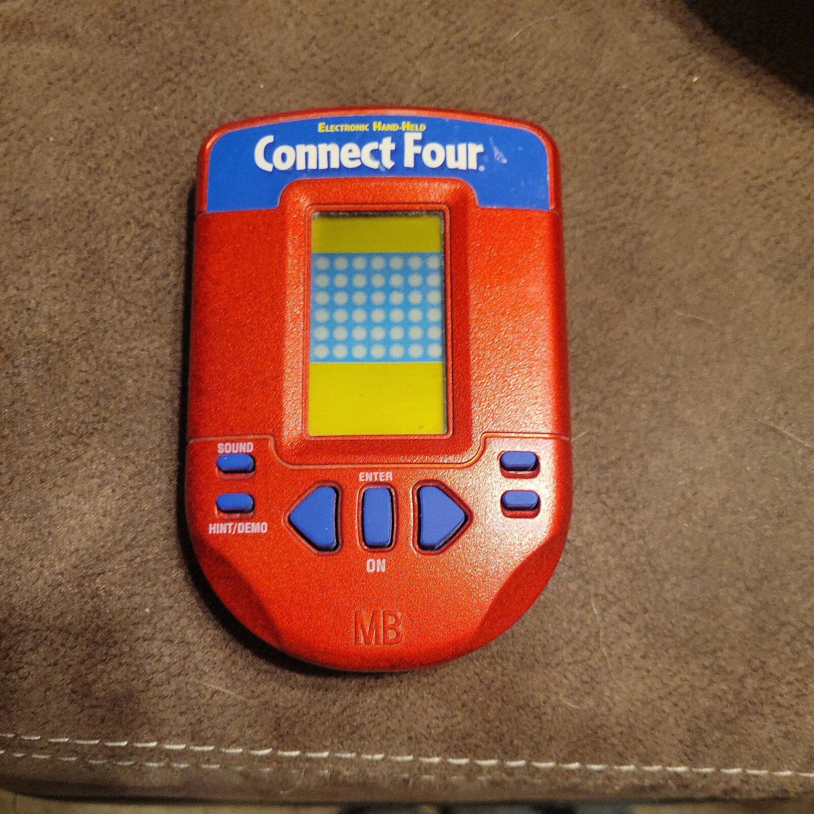 Hasbro 2002 Hand Held Electronic Connect 4 By Hasbro Red Handheld 8E