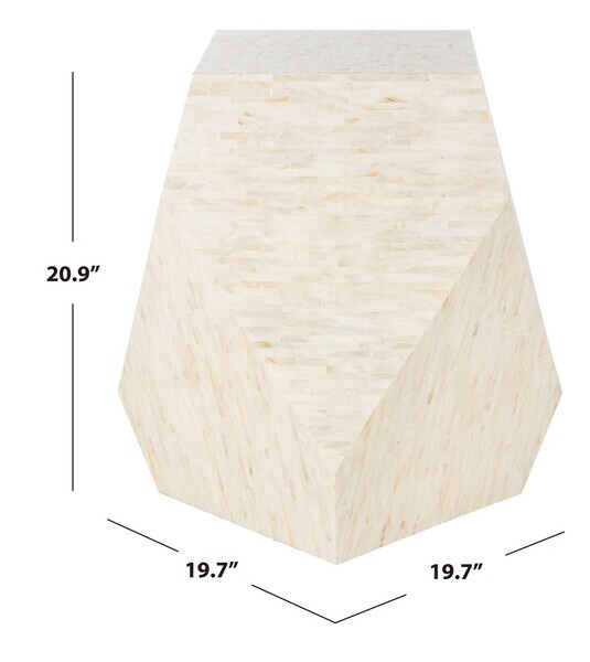 Safavieh LEA MOSAIC GEOM SIDE TABLE, Reduced Price 2172752564 TRB1010A