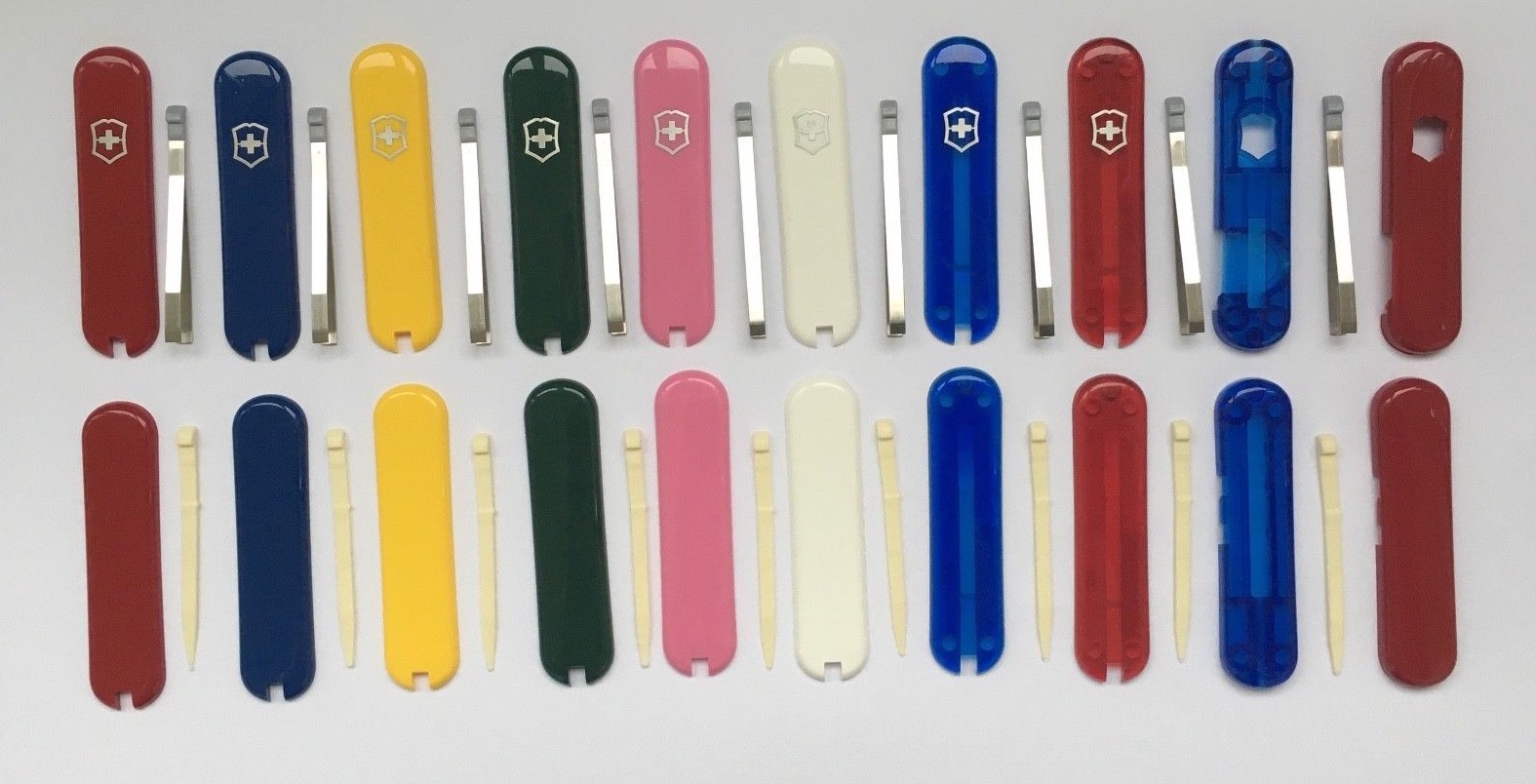 FOR SWISS ARMY KNIFE VICTORINOX 58mm SCALES/HANDLES  PARTS + ACCESSORIES