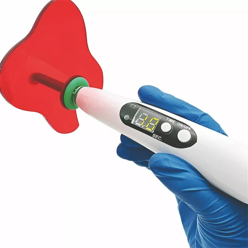 Dental Wireless Curing Light Dentist Cordless LED.B Lamp Output Intensity
