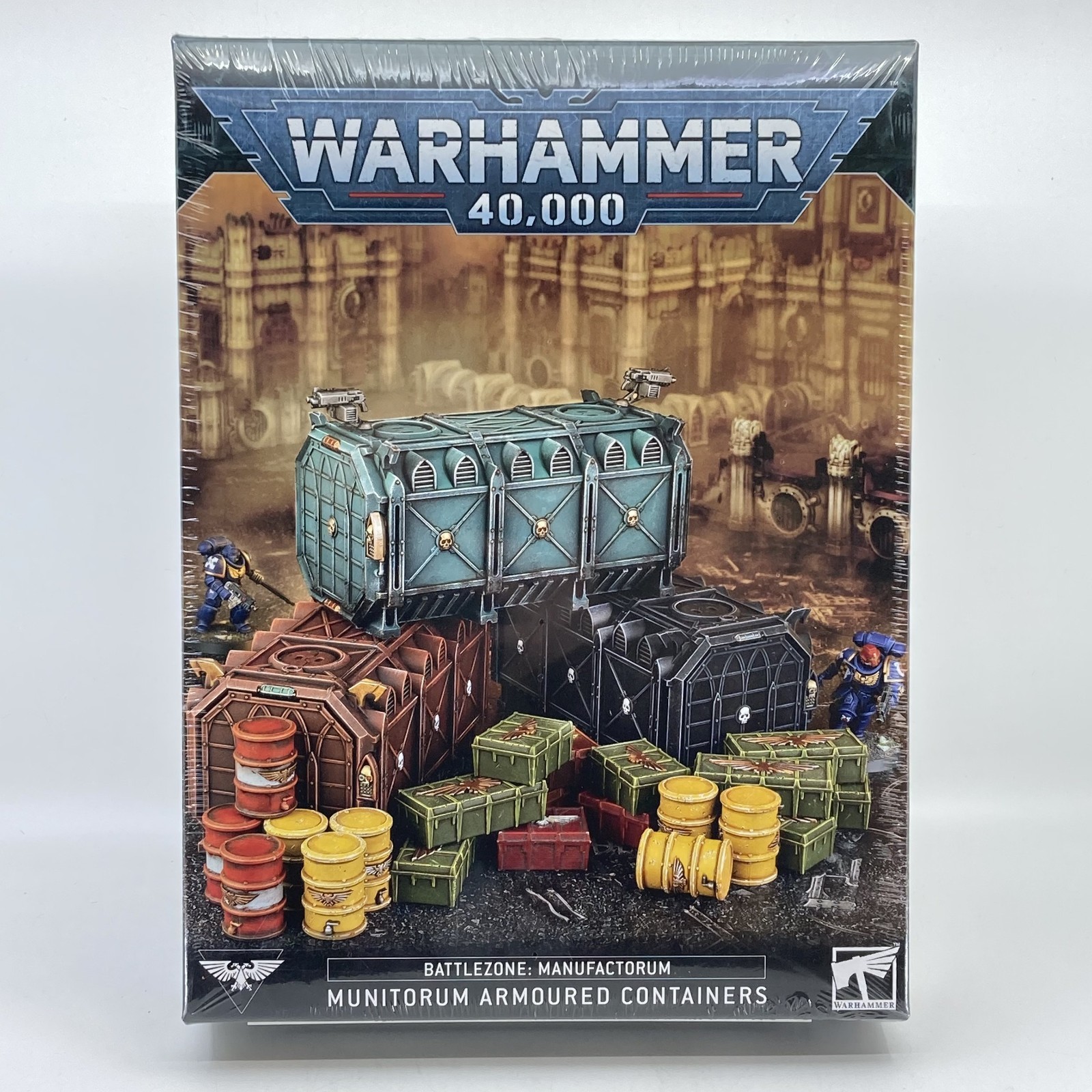 Battlezone: Manufactorum – Munitorum Armoured Containers - Warhammer 40k W515