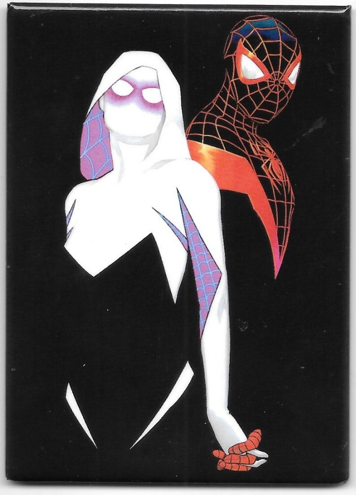 Spider-Man Comic #12 Spider-Gwen & Miles Morales Refrigerator Magnet NEW UNUSED