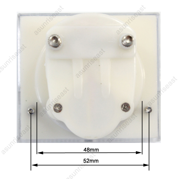1 × DC 15A Analog Panel AMP Current Meter Ammeter Gauge 85C1 White 0-15A DC