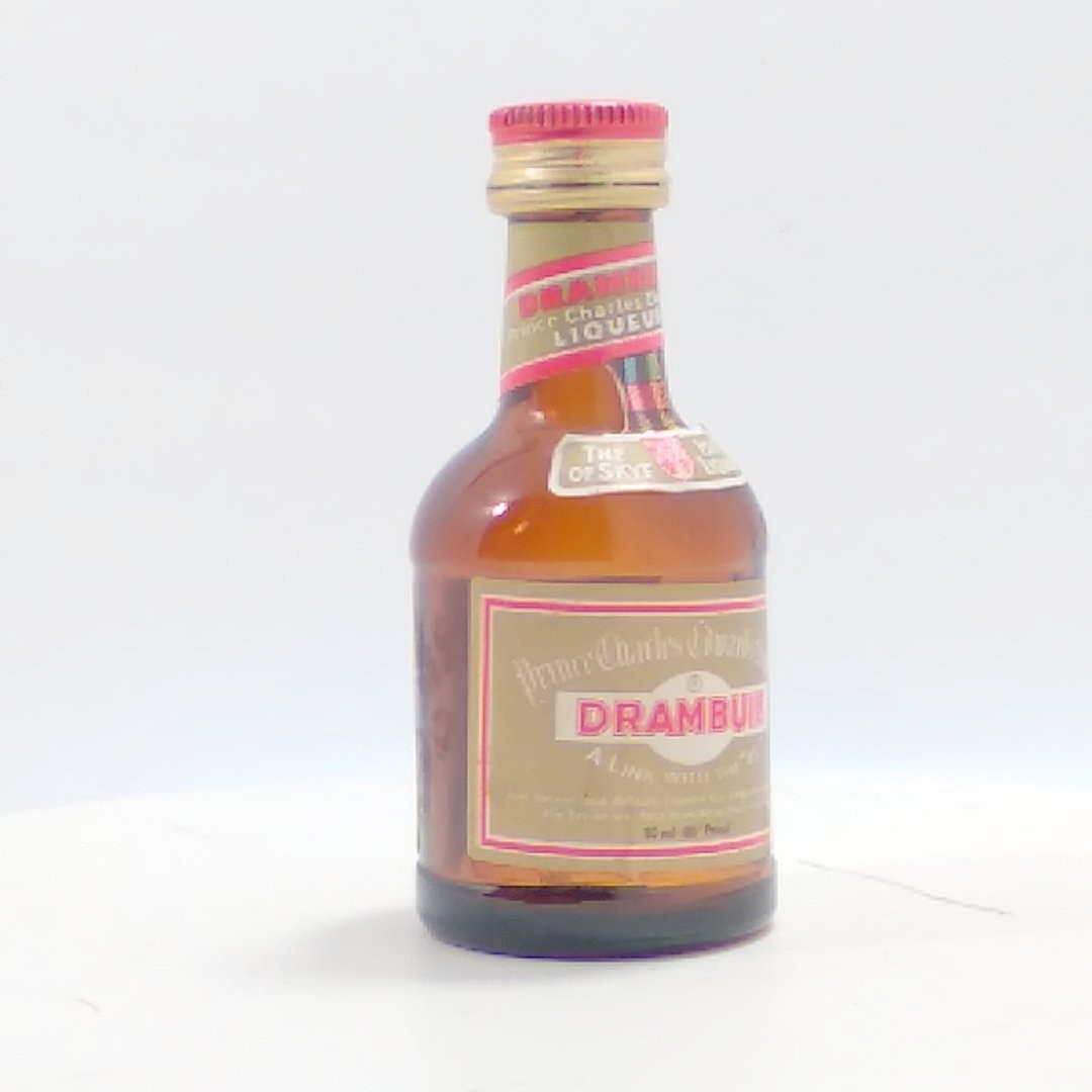 Drambuie Liqueur Scotland Miniature Empty Bottle