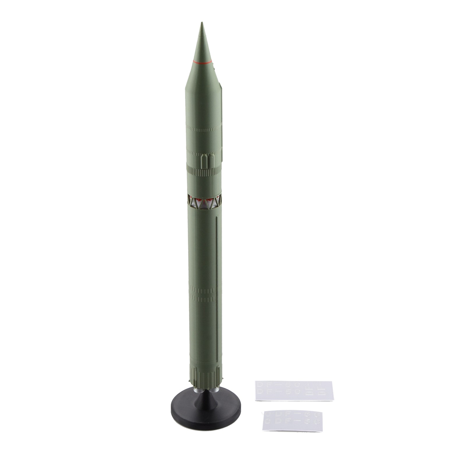 China's Dongfeng-5C Liquid-Fueled ICBM 1/72 Scale 45cm PLA Plastic Model Display