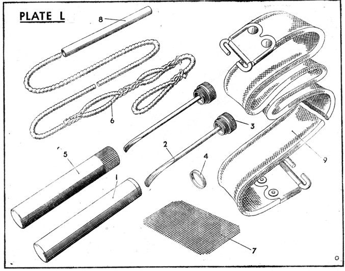Lee Enfield Cleaning Kit and Components - British 303 - Nato 7.62 -Parts Catalog