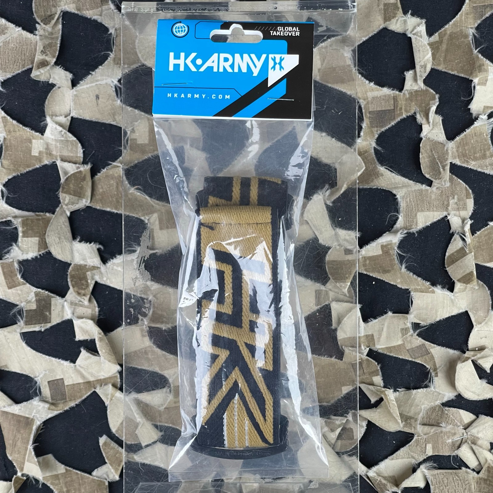 NEW HK Army RMX Mask Strap - Flashpoint Gold