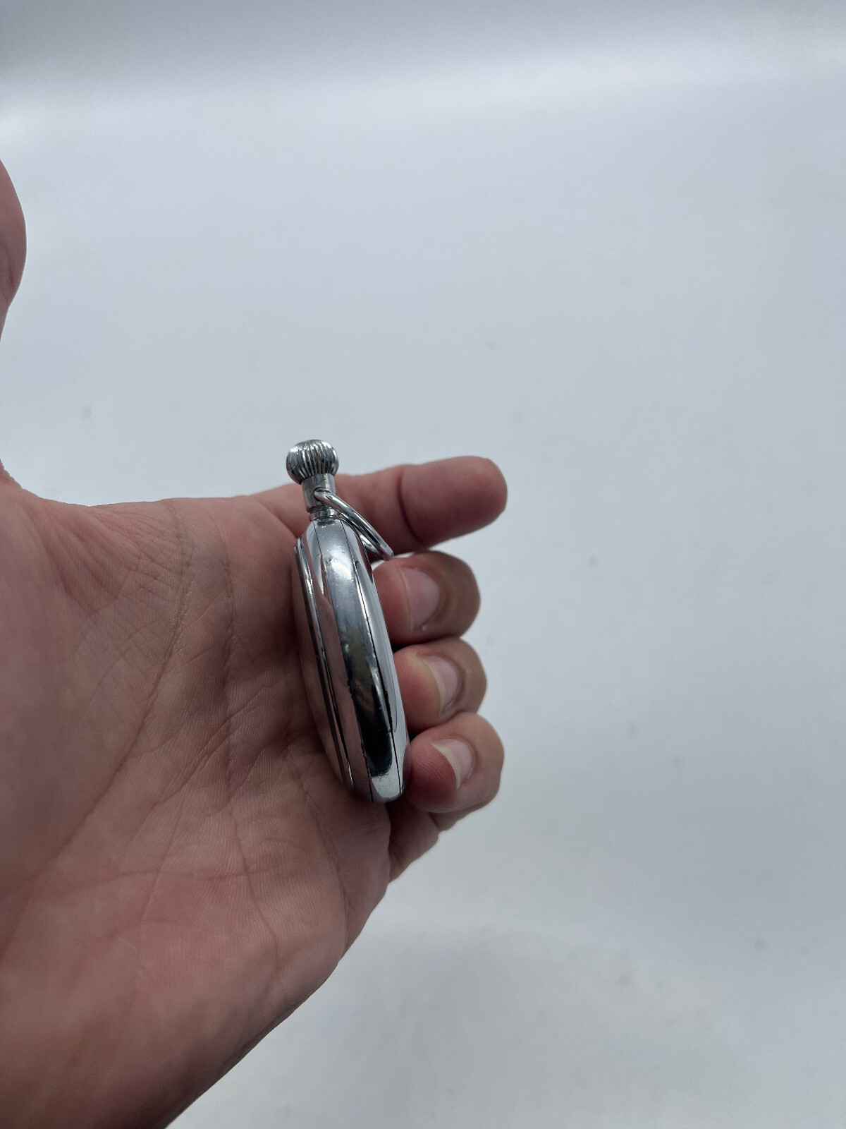 VINTAGE CANLAB WIND UP STOPWATCH WORKING SWISS MADE