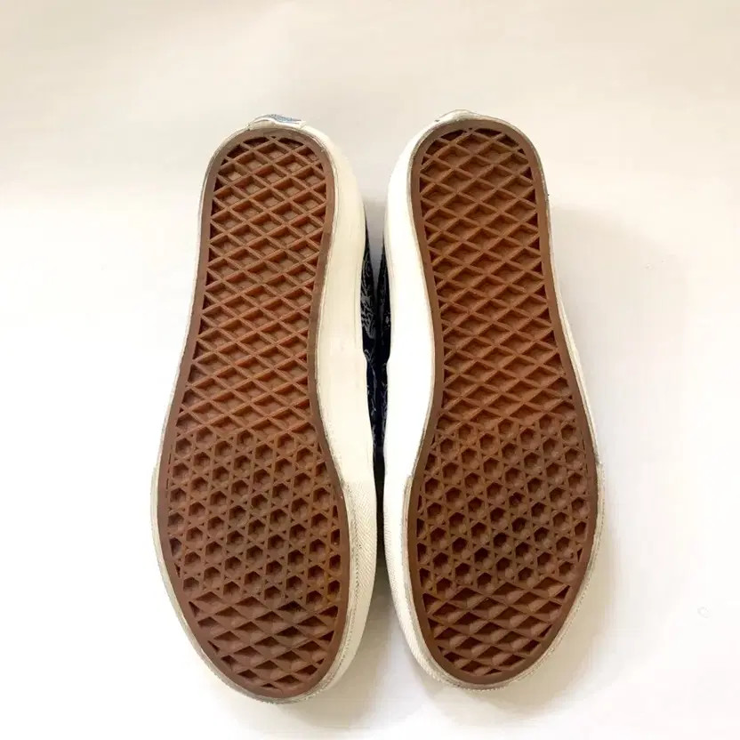 Vans Paisley Pattern Sneakers 240mm Navy Official