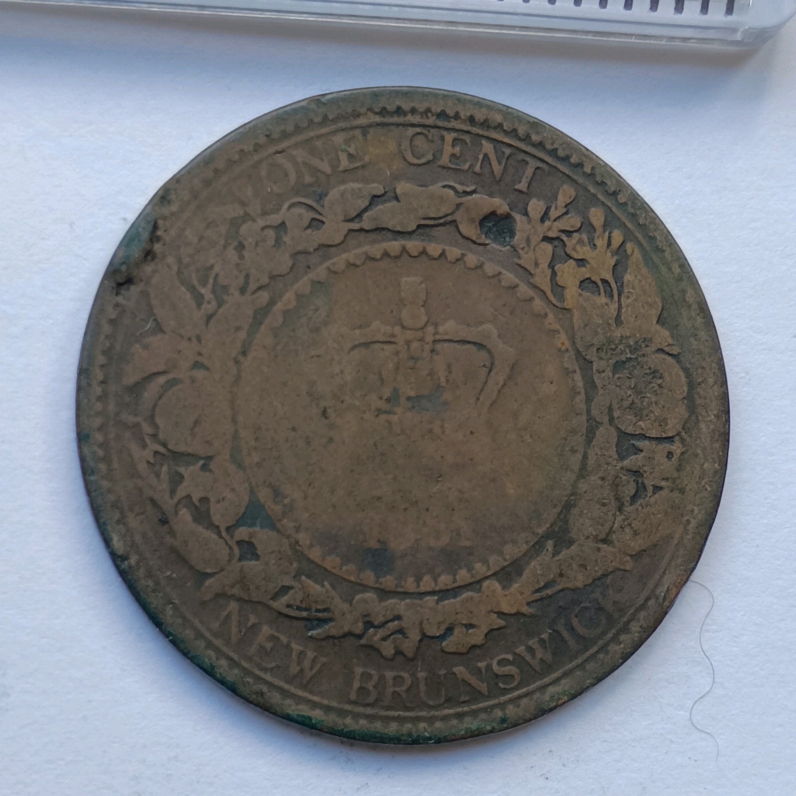 1861 New Brunswick 1 Cent