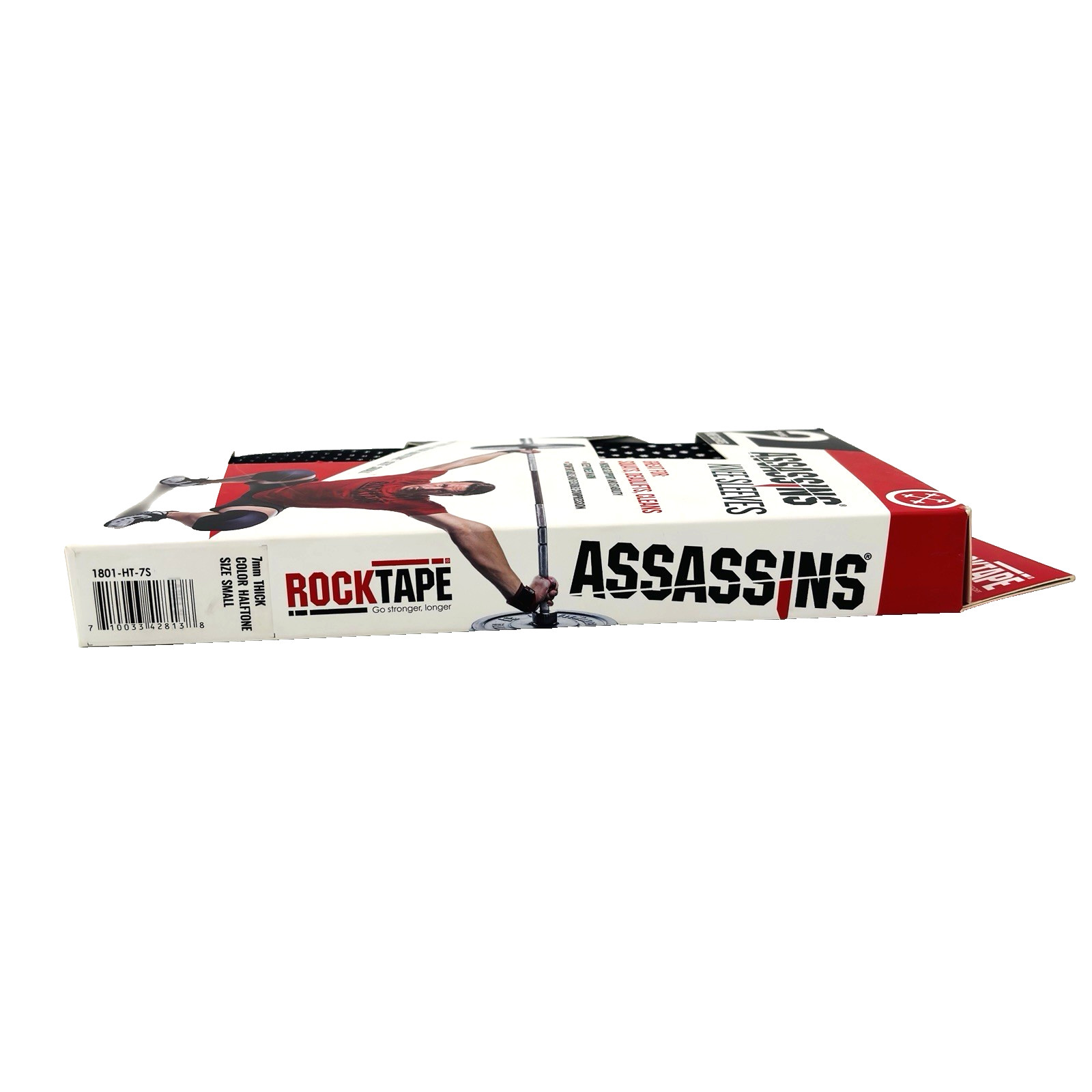 NEW Small RockTape Assassins Compression Knee Support Sleeves 7mm Thick Halftone