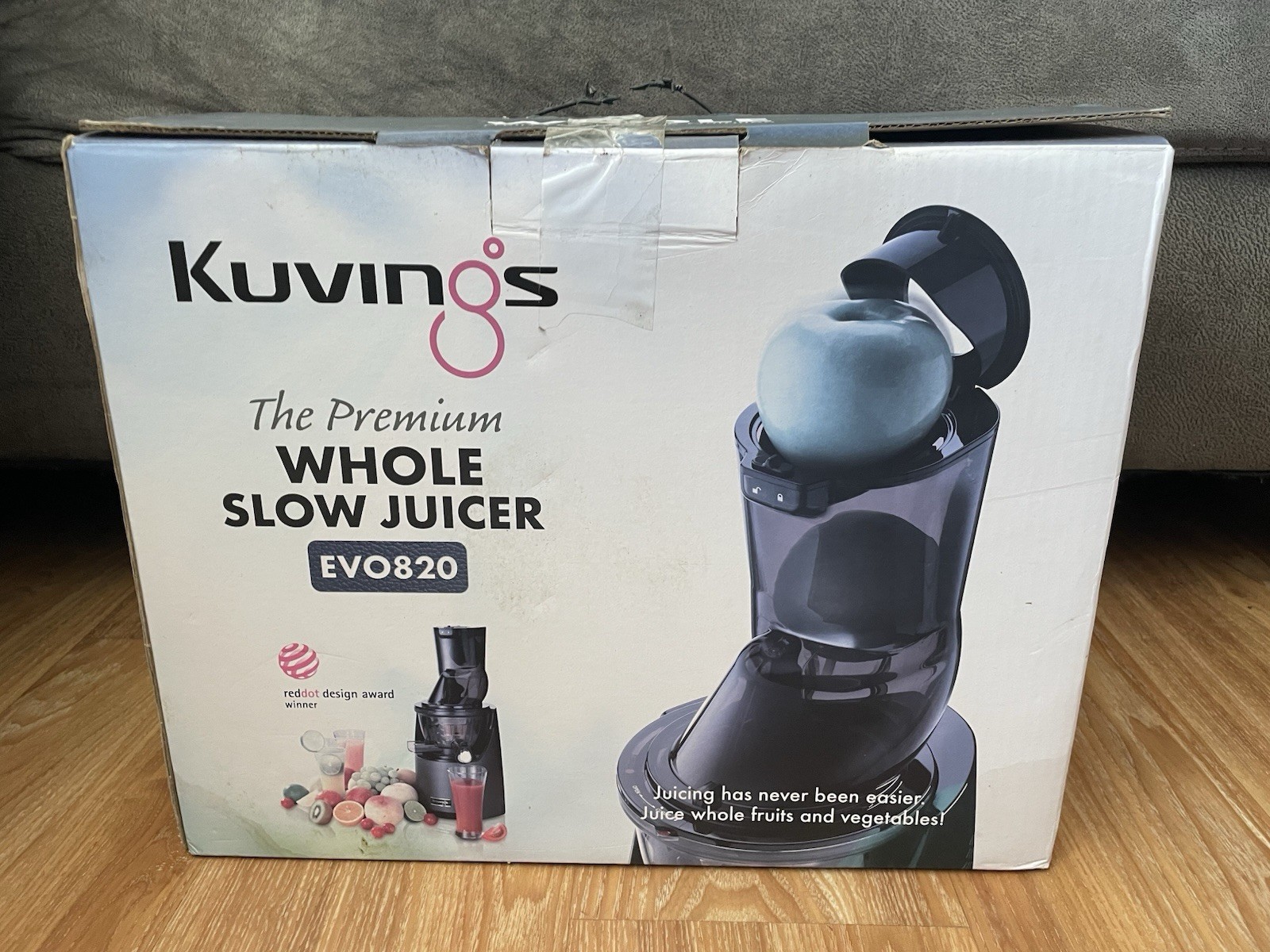 Kuvings EVO820 Whole Slow Juicer with Attachments NEW Free Shipping