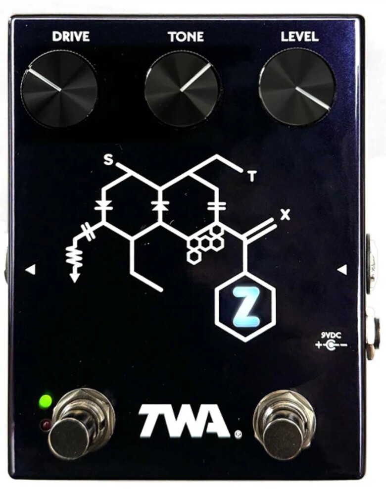 TWA CHEMICAL Z - Roy Z signature dual channel overdrive, NEW