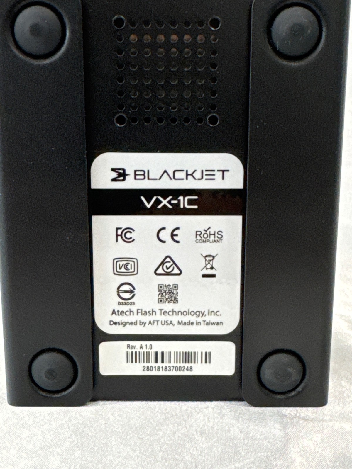 AFT Blackjet VX-1C CFast 2.0 Card Reader USB-C