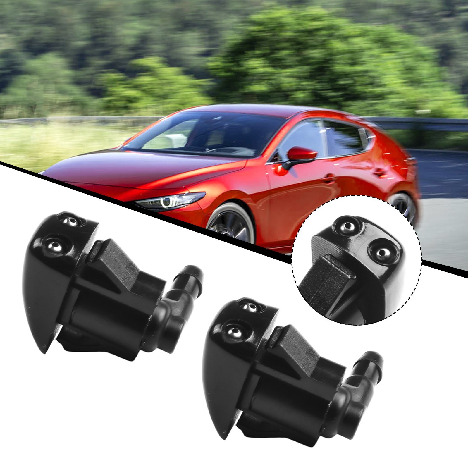 High Quality Car Washer Nozzle Car Accessories Front Direct Replacement