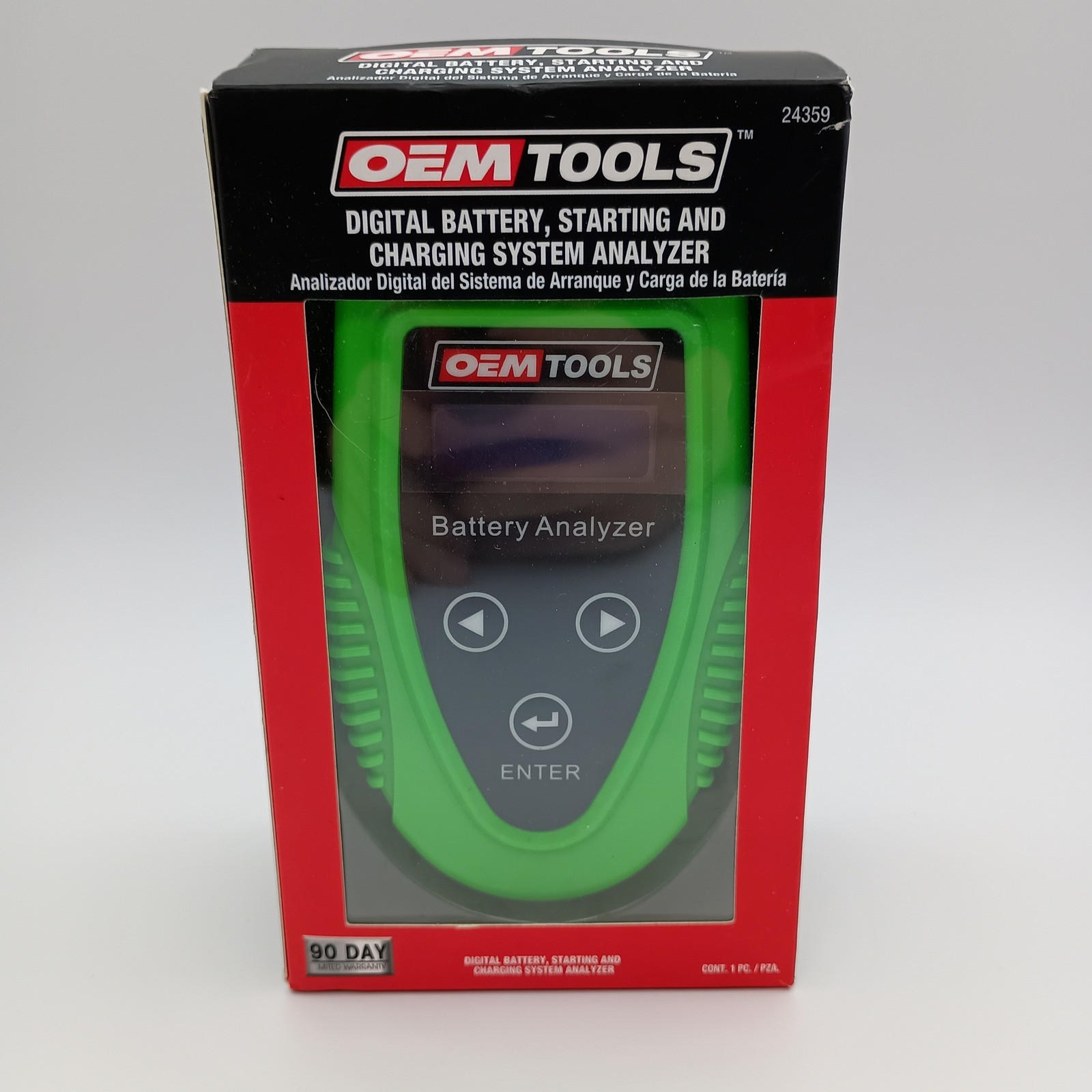 OEMTOOLS 24359 Digital Battery, Starting, and Charging System Analyzer Green New