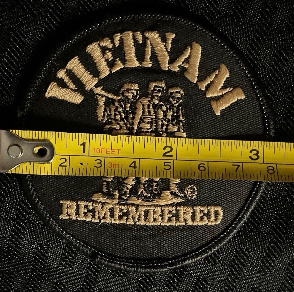 Military Vietnam Remembered Patch