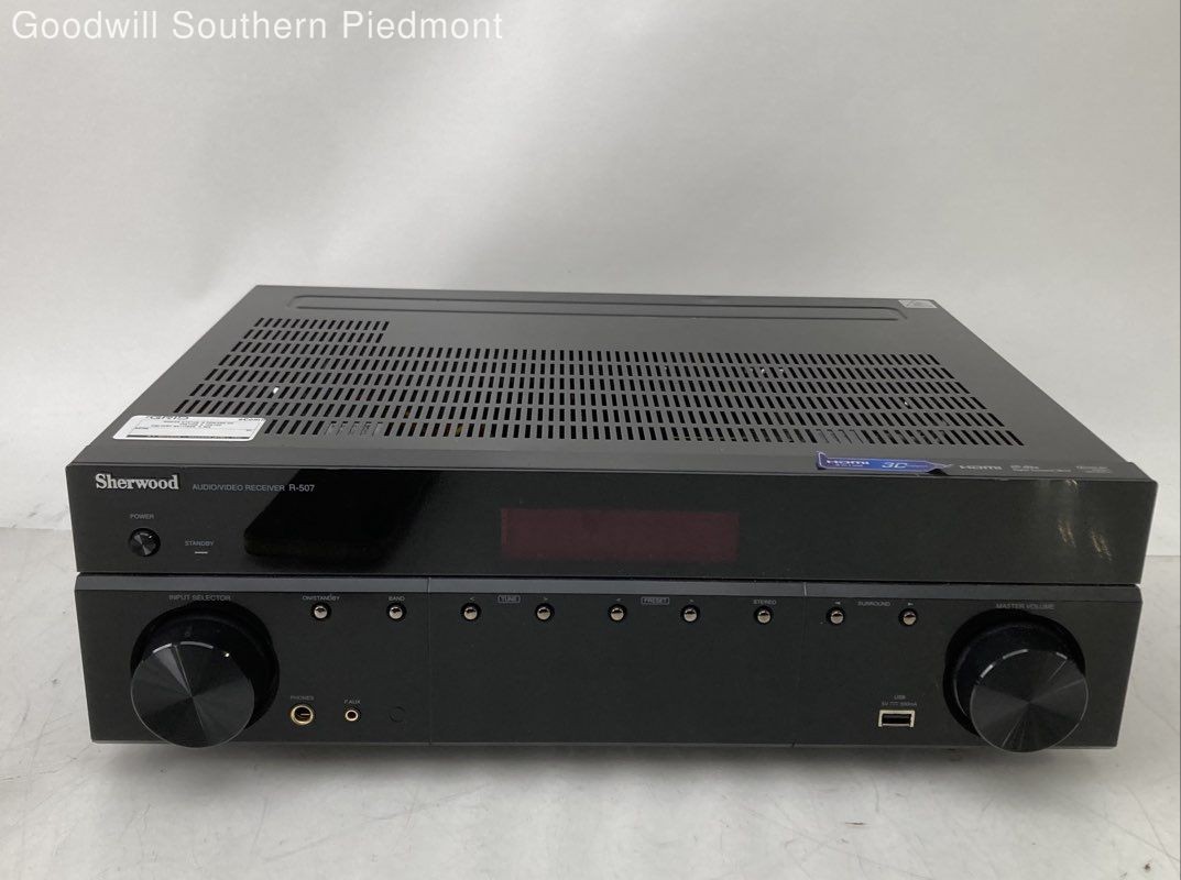 Sherwood R-507 A/V Receiver - No Remote - Tested