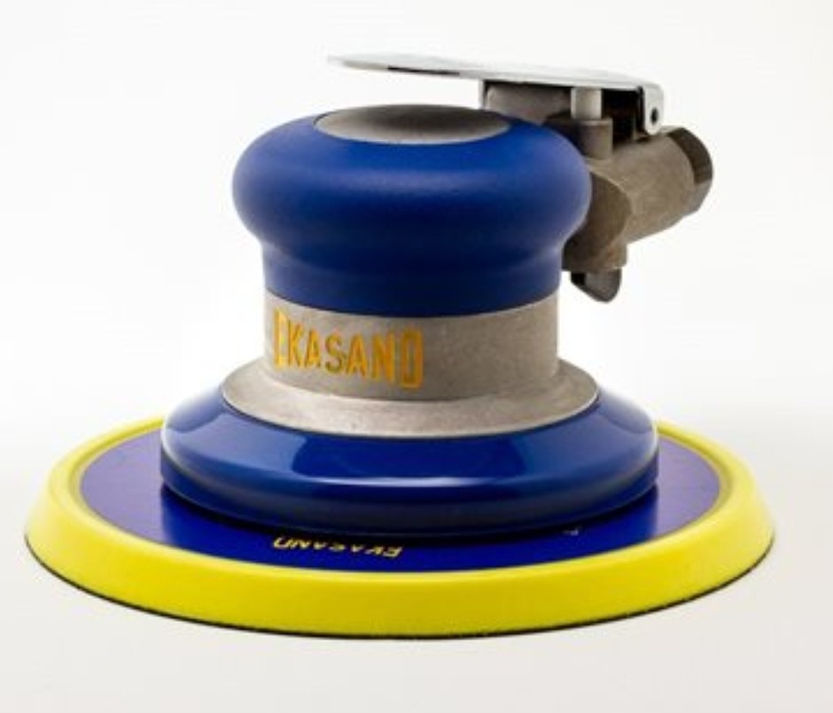 6" Ekasand DA Random Orbital Sander Non Vacuum - smooth face pad.