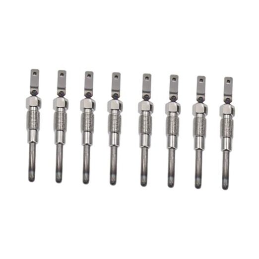 Glow Plugs Compatible with Ford F250 F350 6.9L Diesel Trucks 8pcs E3TZ12A342A