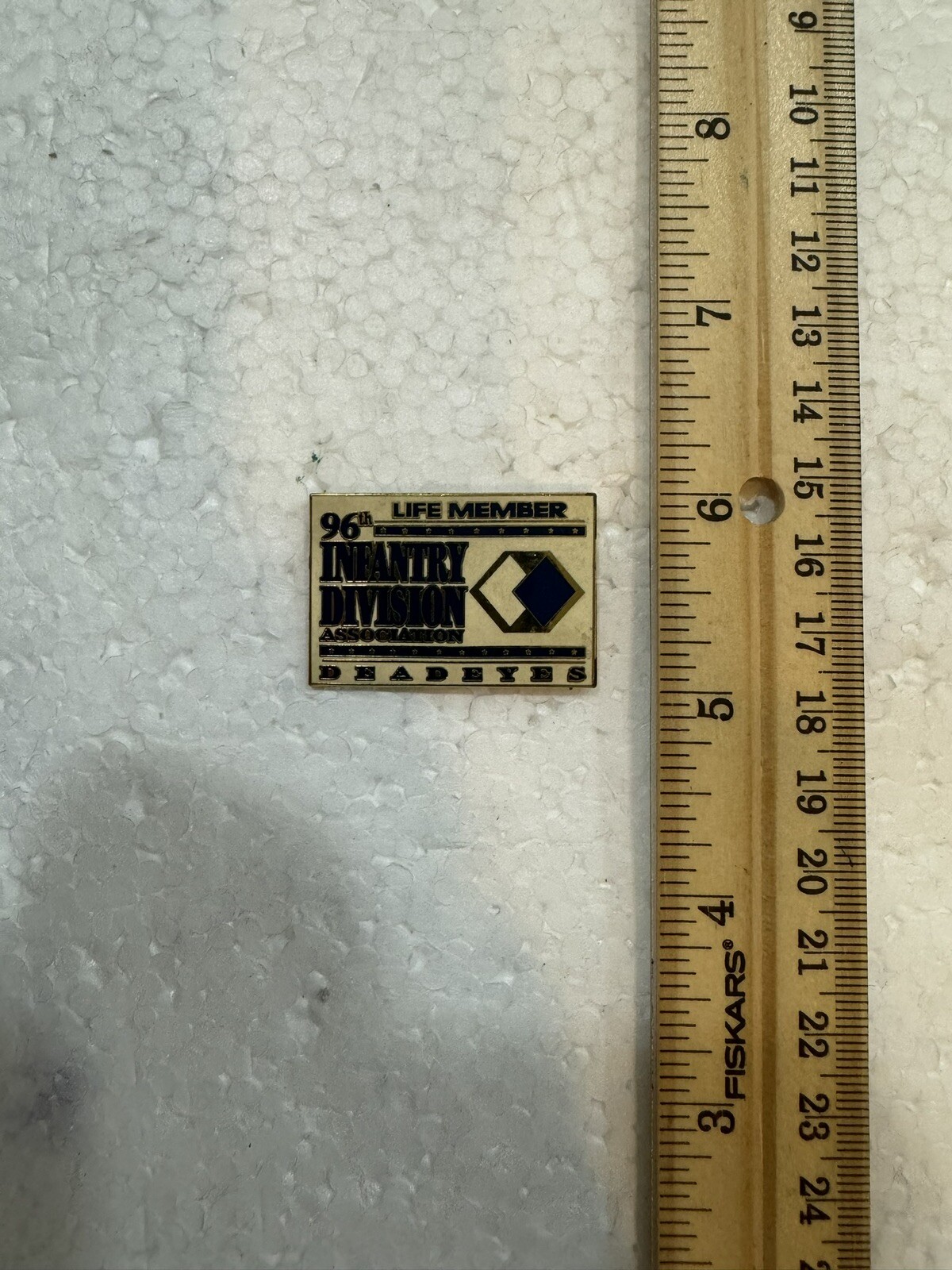 96th Infantry Division Association Life Member Pin