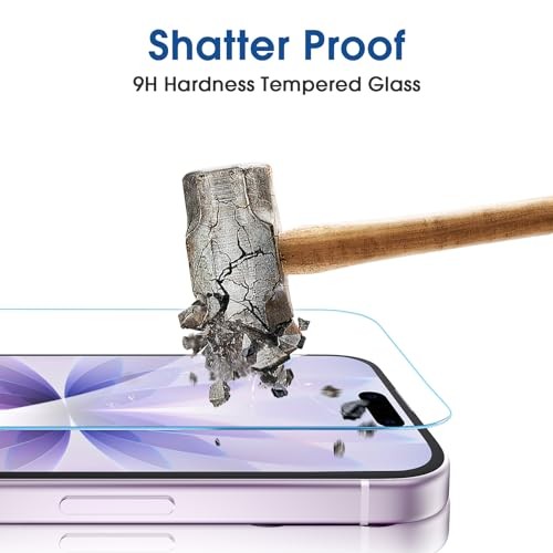 OneTouch Screen Protector for iPhone 17 6.3'' 2025 + Camera Lens IPH17-6.3”
