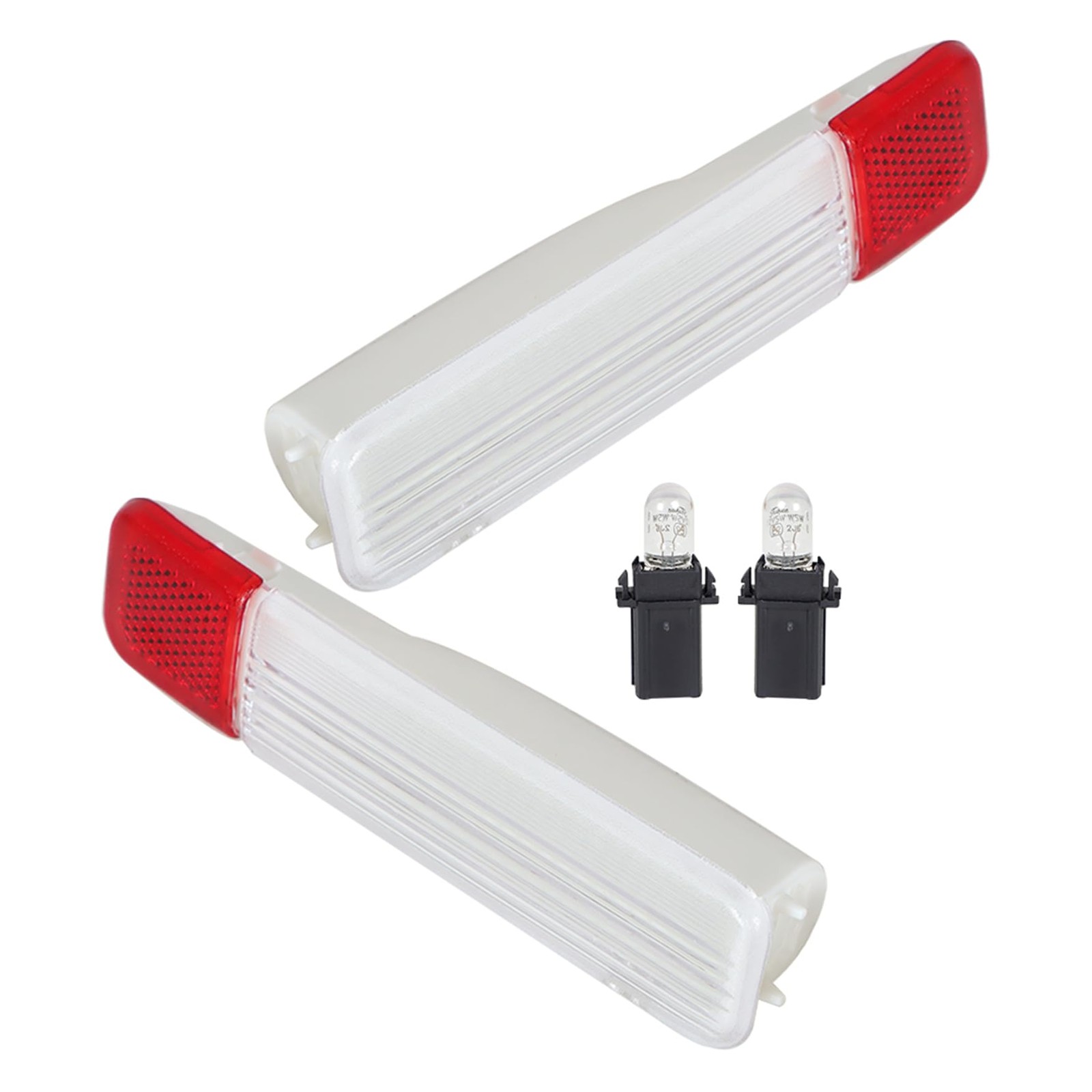 WFLNHB 2PCS 15021517 Door Reflector Light Panel Replacement for Silverado Tah...