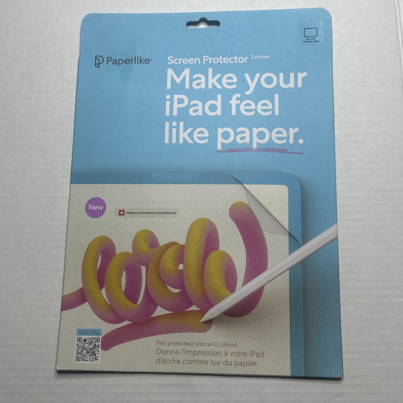 Paperlike iPad Screen Protector (2 pieces) iPad 10.9" 10th Gen New sealed