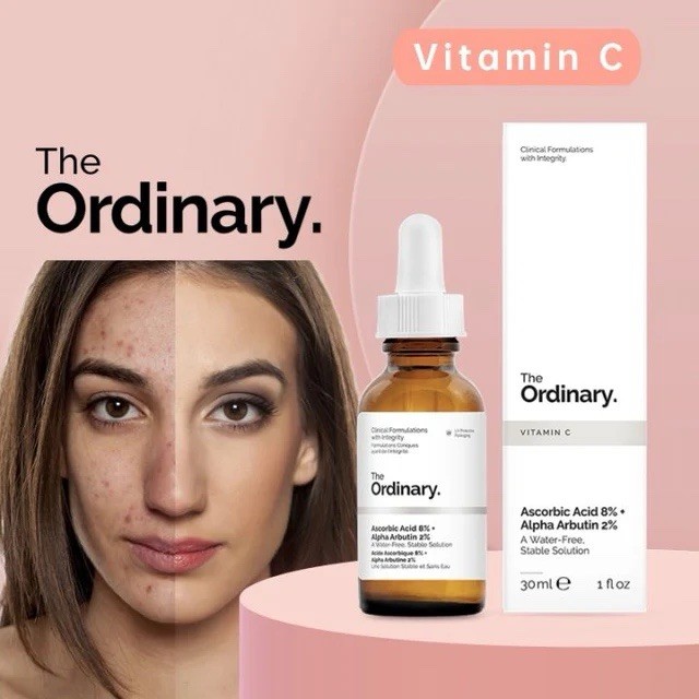The Ordinary Ascorbic Acid 8% +Alpha Arbutin 2% Serum | 1 fL oz ea