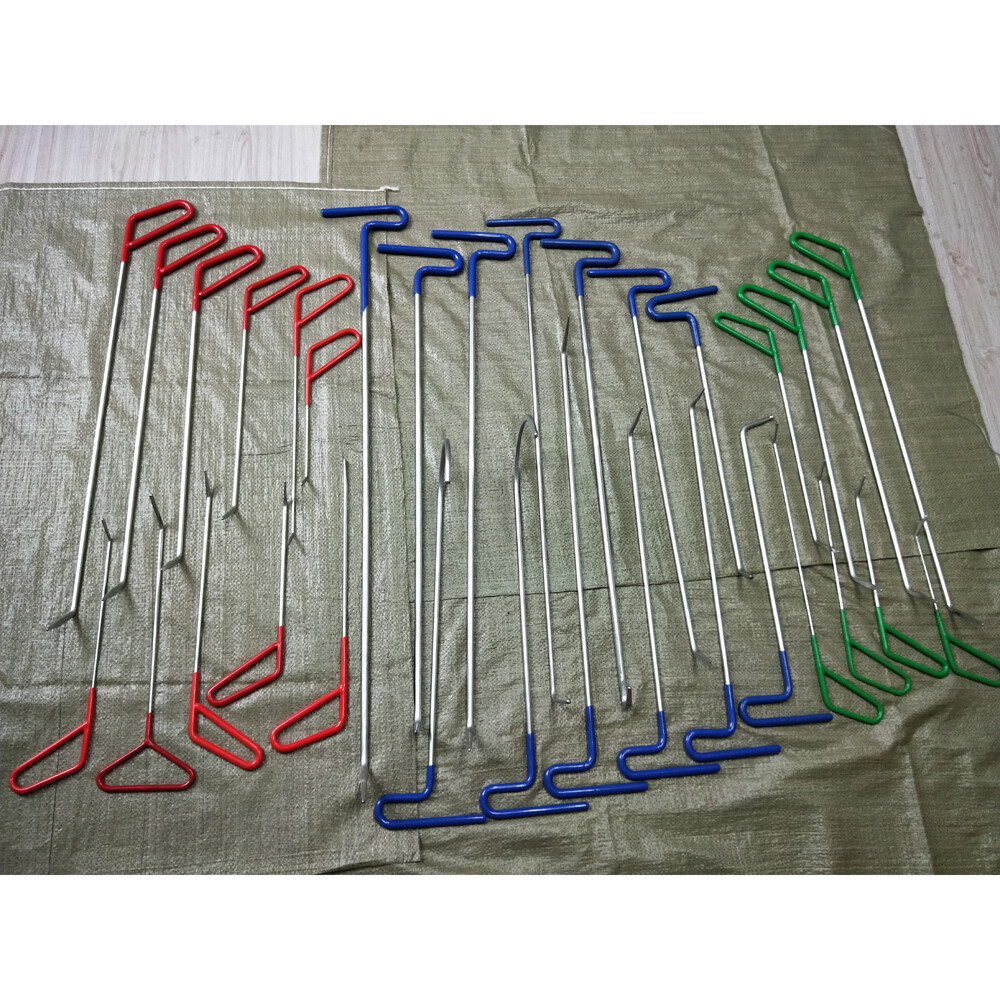 32pcs Professional Auto Repair Set,Paintless Dent Removal Tools 40~100cm