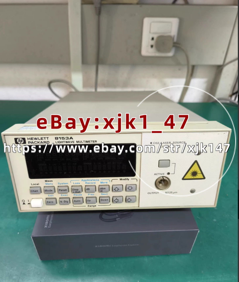 HP optical power meter 8153A color as shown in the actual photo taken /xjk