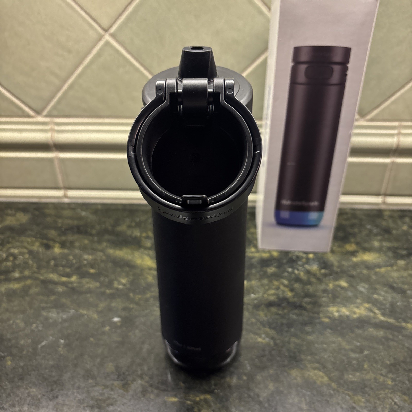 Hidrate Spark PRO 2 Black – Smart Hydration Bottle with Drink Reminders