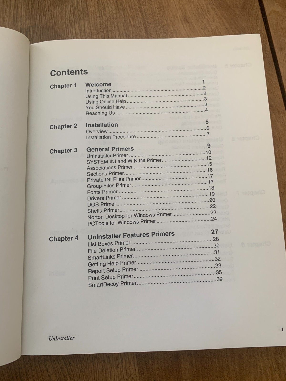 Vintage 'Microhelp Utilities For Windows Uninstaller' - Handbook - NWOT
