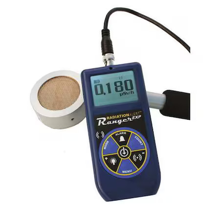 Radiation Alert Rangerexp Radiation Survey Meter, Lcd, Nist