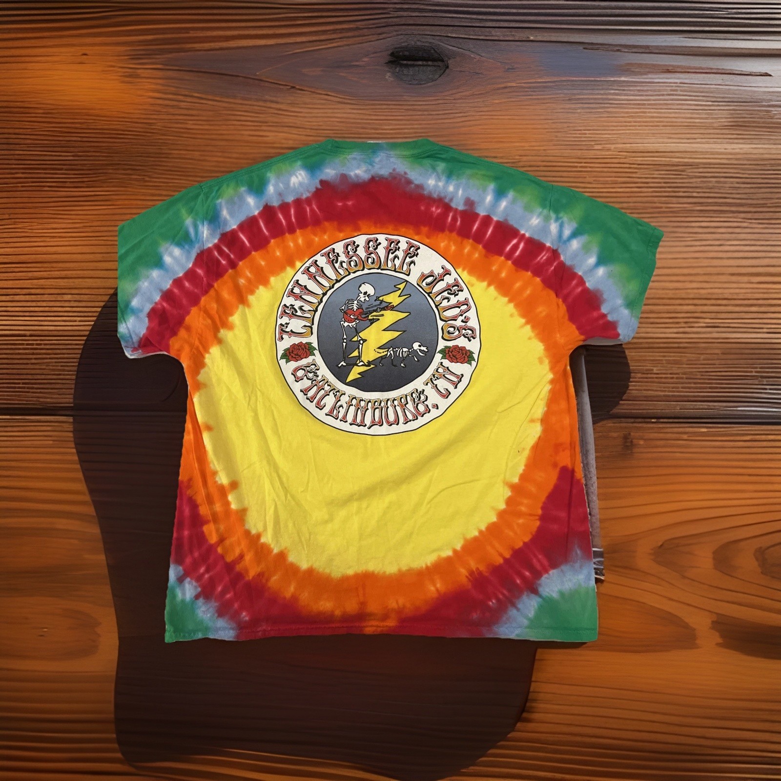 Grateful Dead Band Inspired Tennessee Jed’s Shirt Adult XL Tie Dye Official New