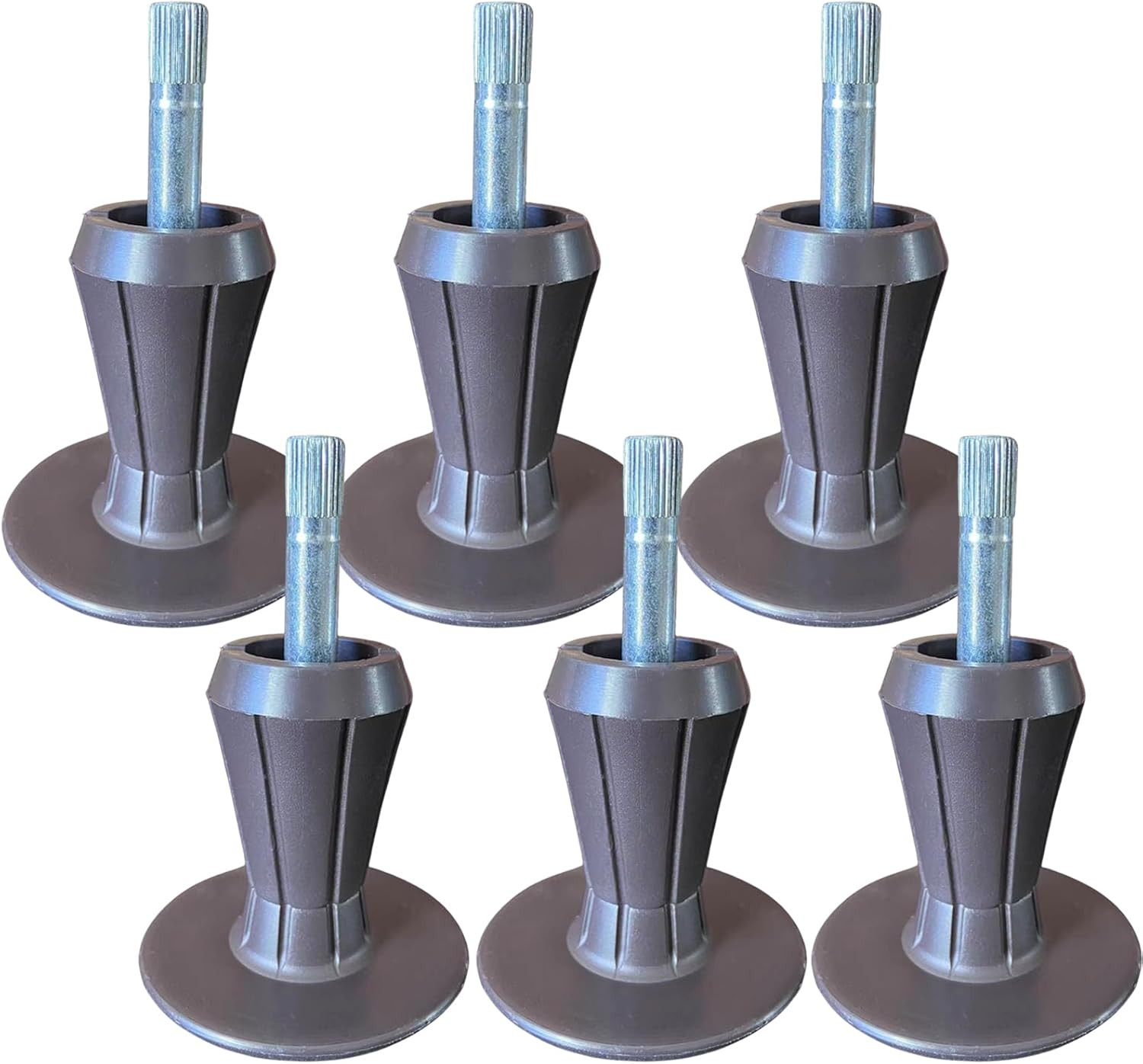 Replace Wheels with These Sturdy Bed Frame Feet Replacement. Keep Bed from Movin