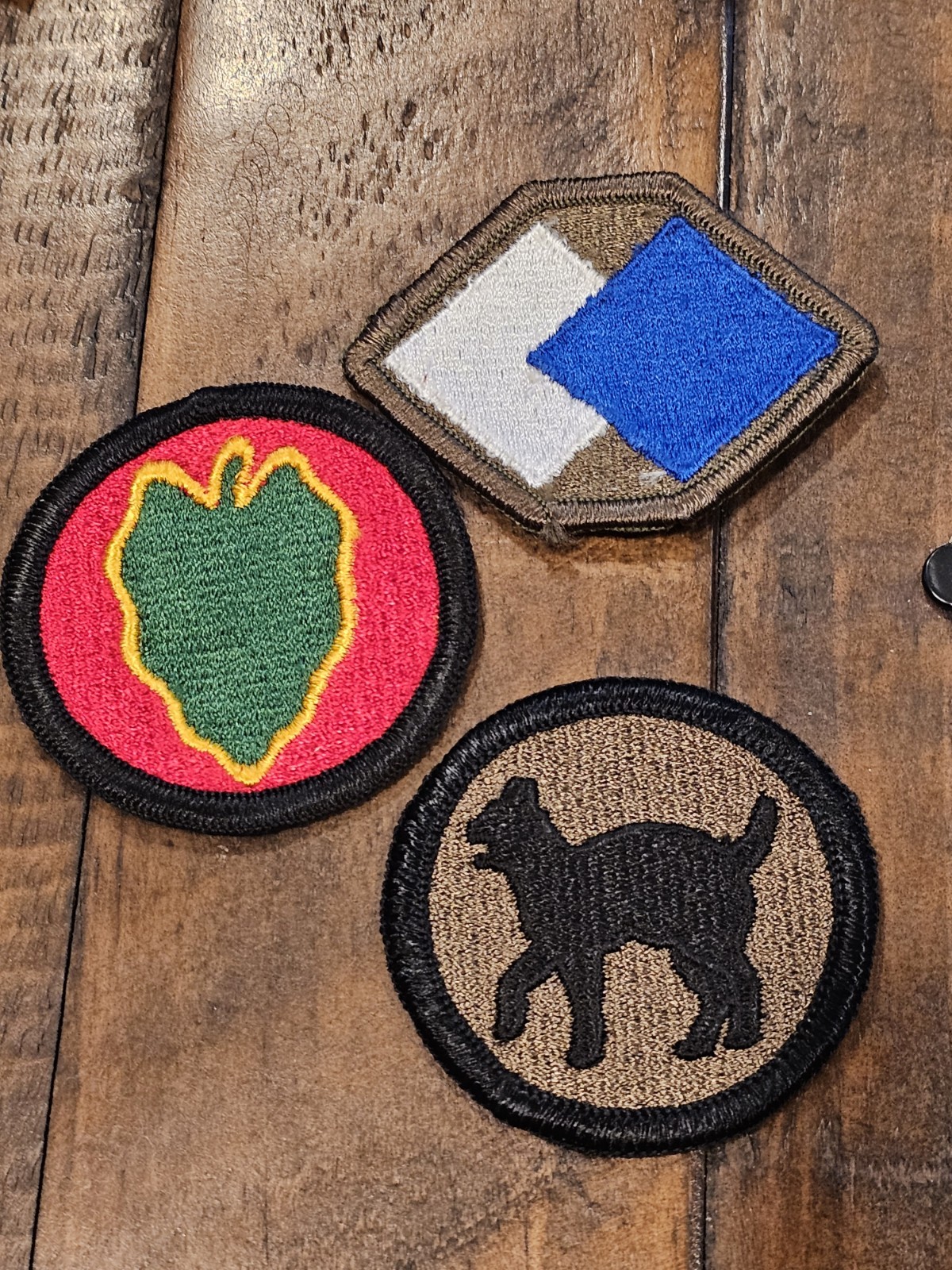 1960s 70s US Army Vietnam Cold War Infantry Division Patch Set L@@K!!!
