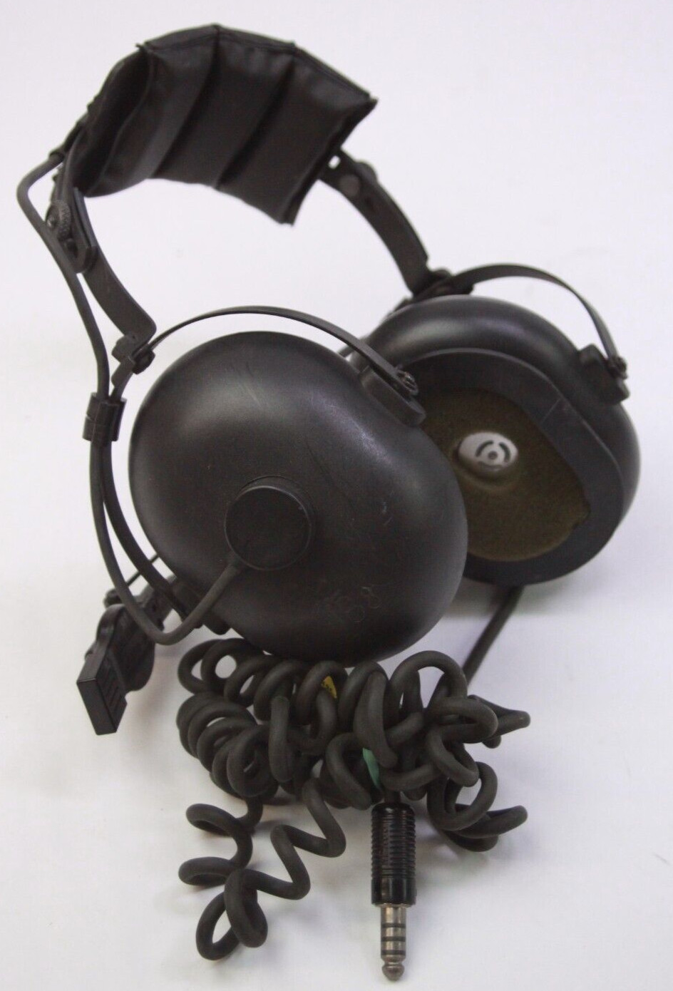 Vintage Military Aviation Adjustable Headset & Microphone M-87 /AIC