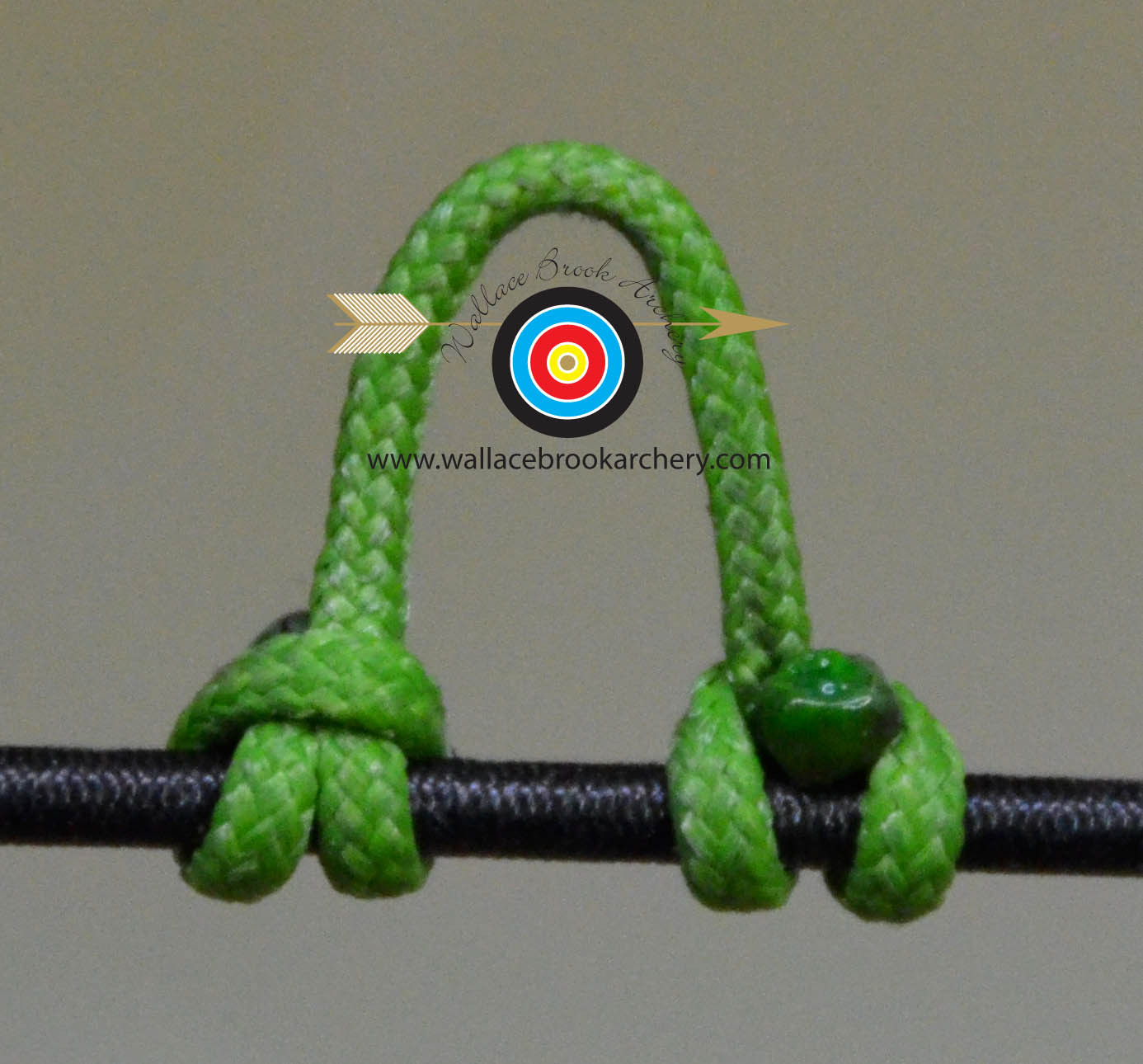 2 Pack Kiwi Archery Release Bow String Nock D Loop Bowstring BCY #24