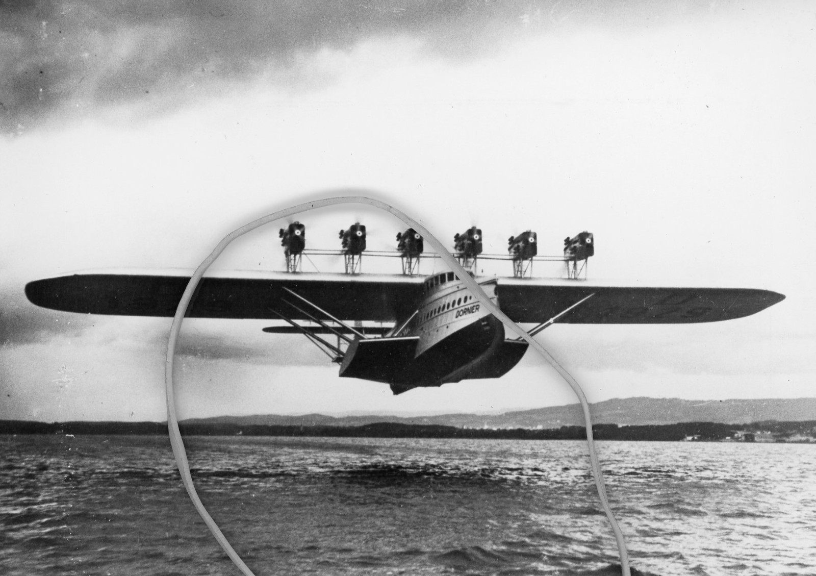 DORNIER X FLYING BOAT - original aircraft photo