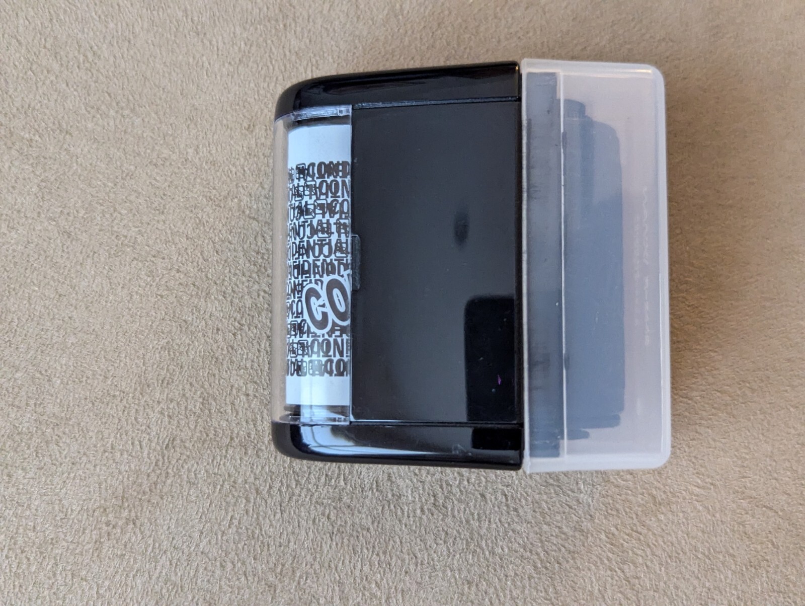 Miseyo I. D. Protection roller stamp with 3 refills and instructions