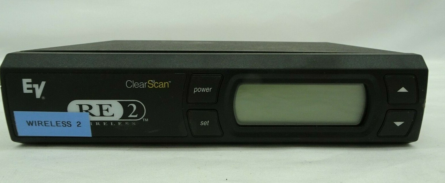 Electro Voice ClearScan RE-2 Wireless Band G Receiver Only JH