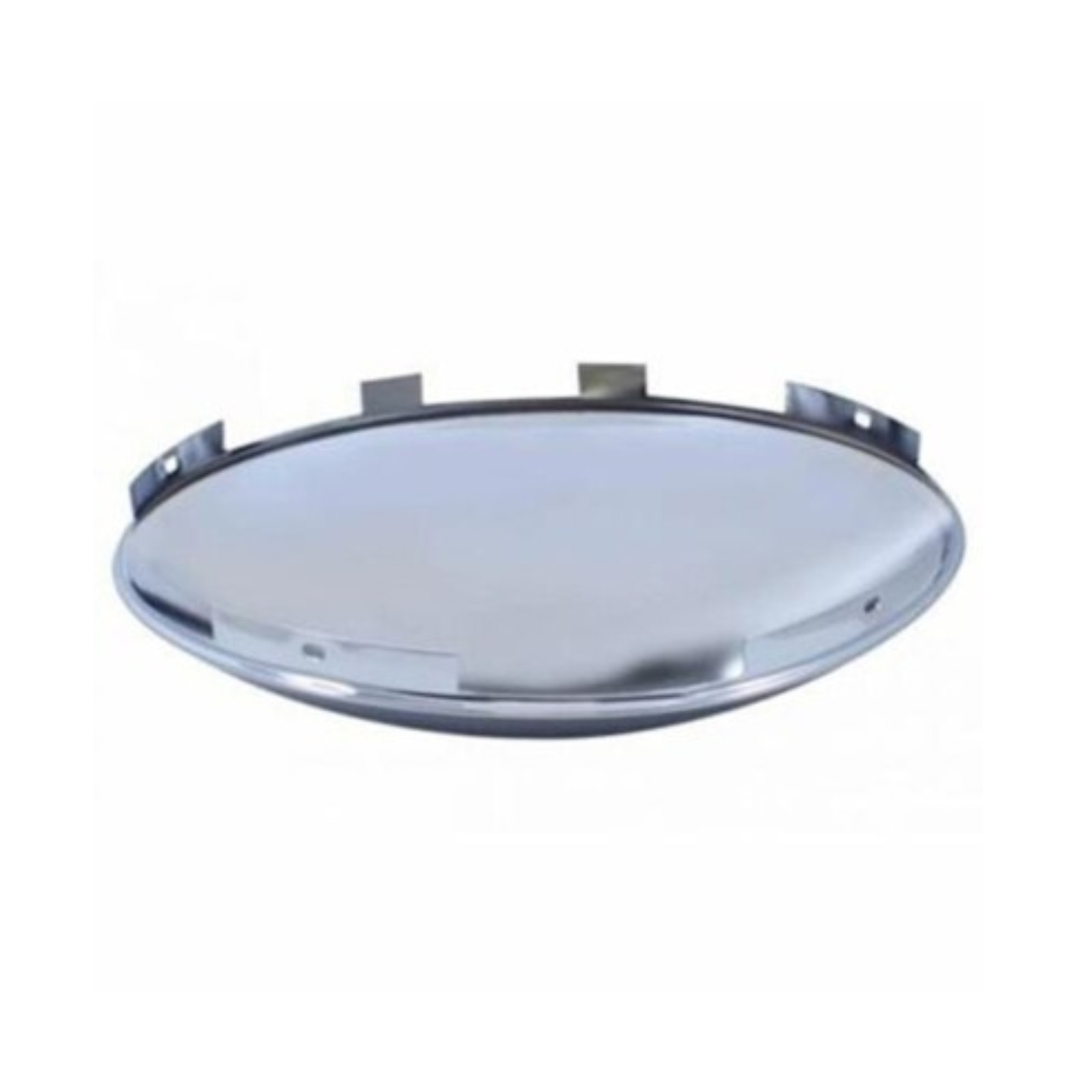 United Pacific 10111 Chrome Dome Front Hub Cap 7/16" Lip Heavy Duty Trucks