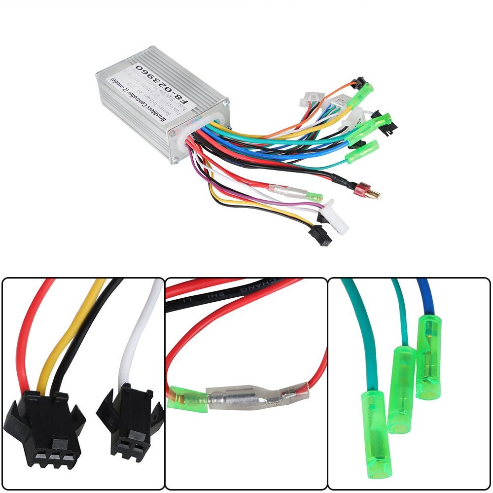 350W 36V For Electric Bicycle E-bike DC Motor Brushless Speed Controller