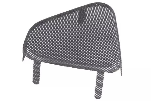 Jet Black Rear Passenger Side Quarter Trim Panel Speaker Grille (23207839)