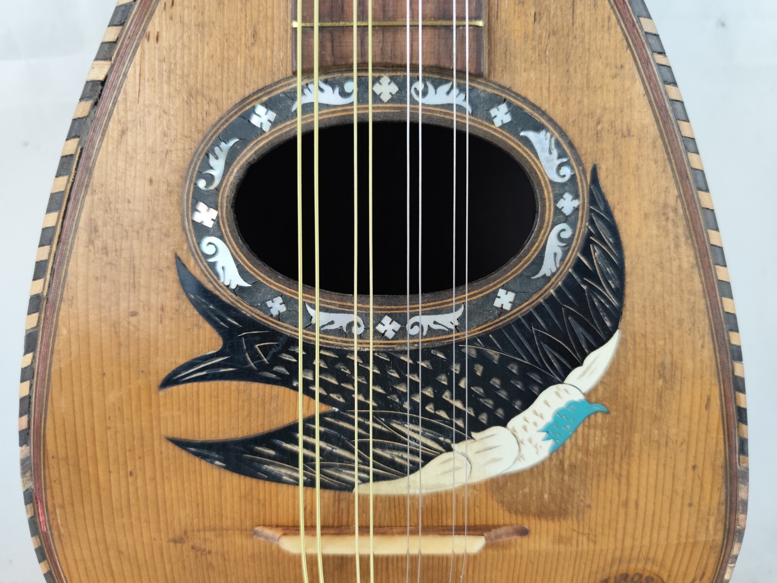 Mandolin 4/4 Montirossi Catania 1920 曼陀林 만돌린マンドリン