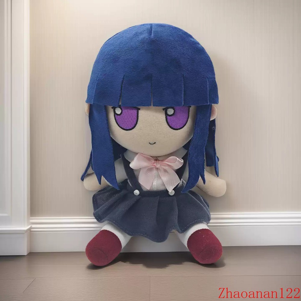 New Higurashi When They Cry Rika Furude Fumo 20cm Plush Doll Dress Up Toy Plush