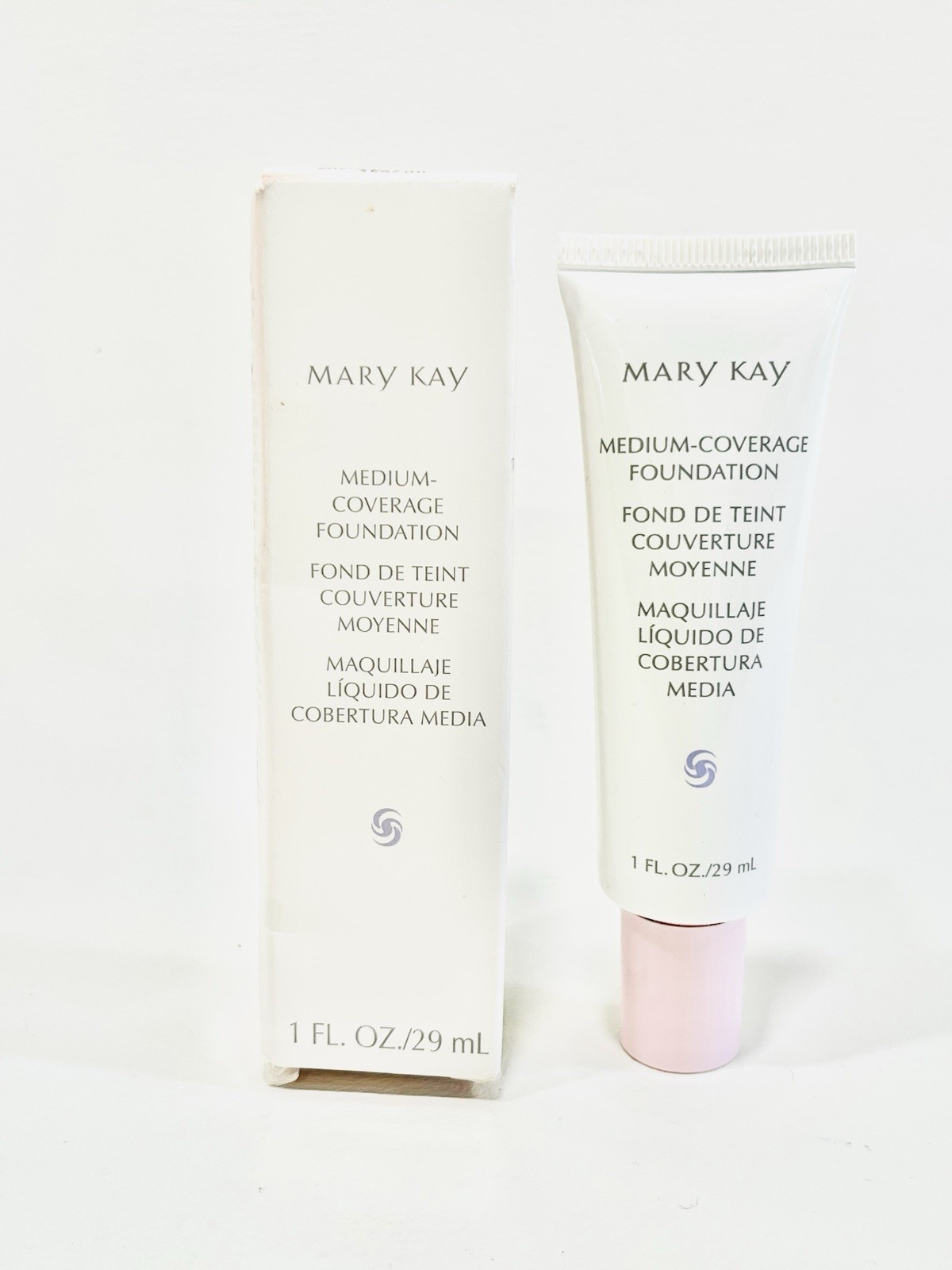 Mary Kay Discontinued Medium Coverage Foundation Bronze 607 #358200 Pink Cap NIB